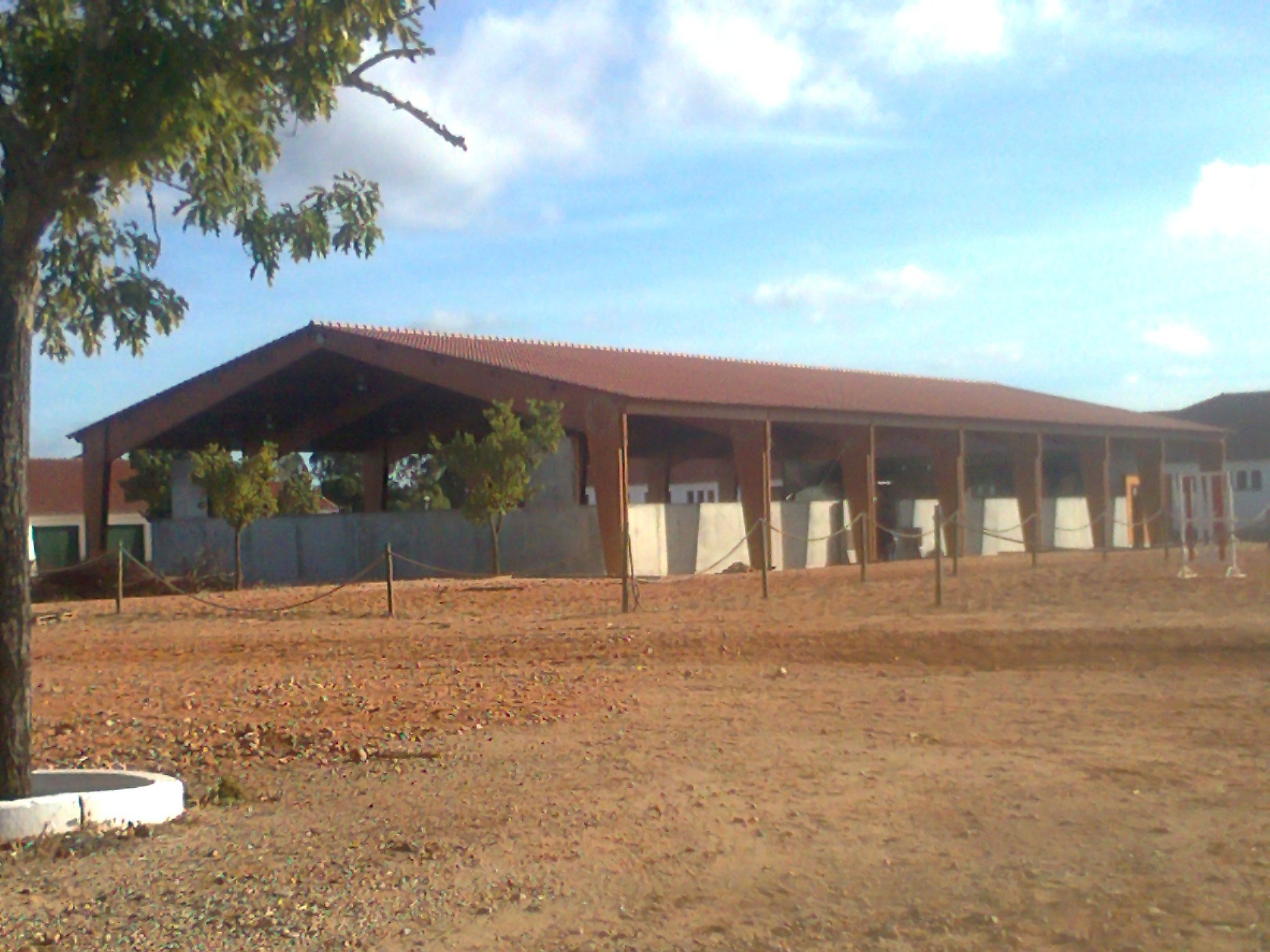 Construção do Picadeiro no Quartel de São Lourenço
